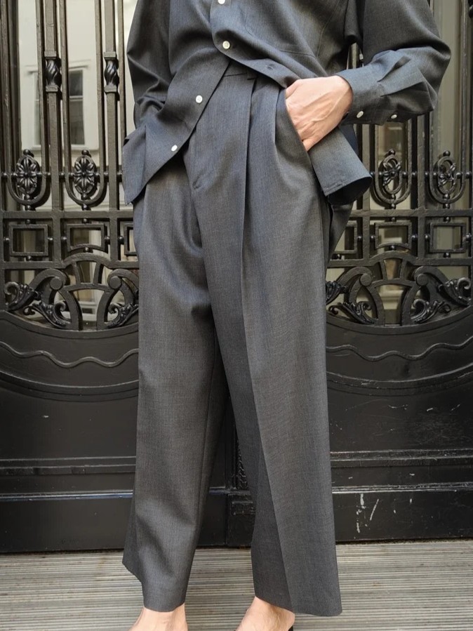 PORT-LTD Wool Trousers