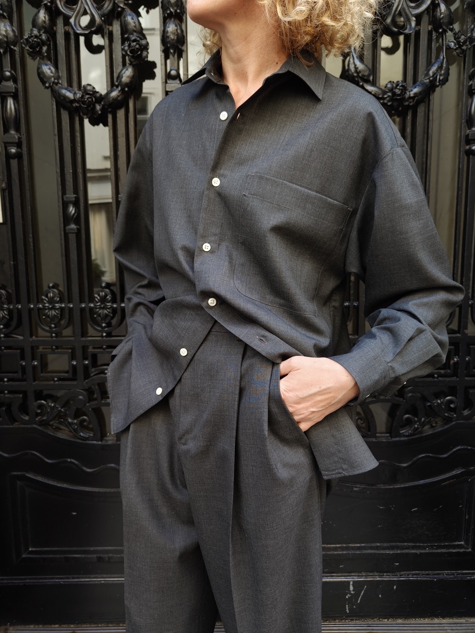 DANCE-LTD Wool Shirt