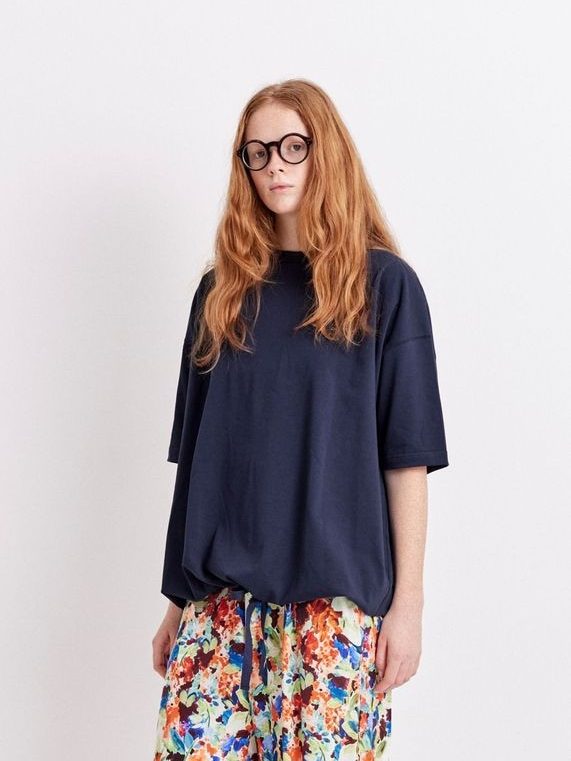 Shirring Tee Pullover