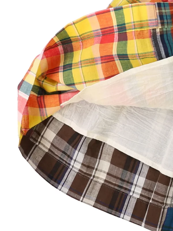 Madras Plaid Skirt - Image 4