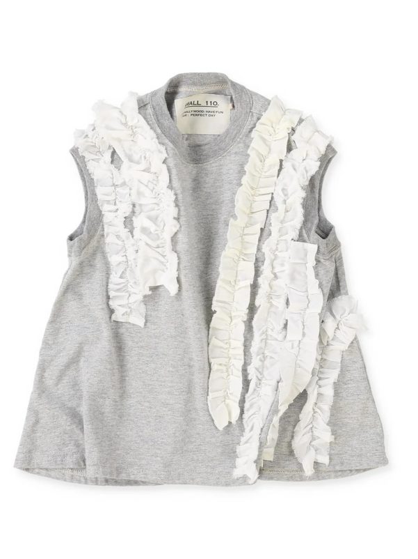 Vintage Frilly Sleeveless Tee