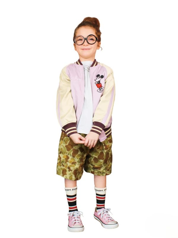 DD Kids Back-satin Scribble Shorts - Image 4