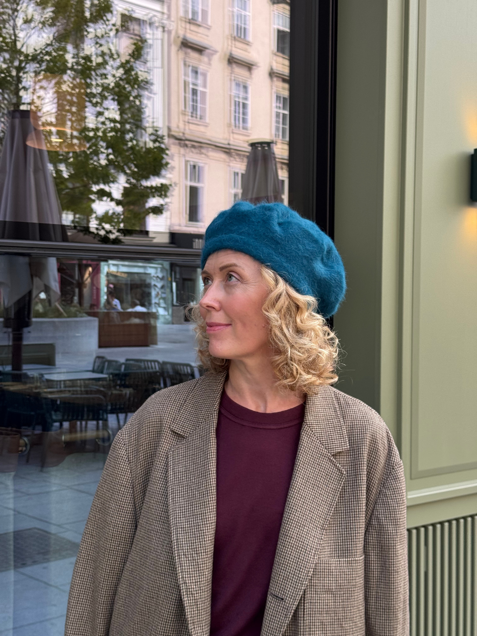 Reinhard Plank Basco Angora Beret