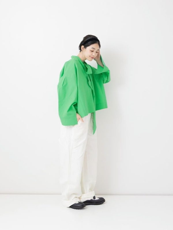 Veritecoeur Tie Collar Blouse