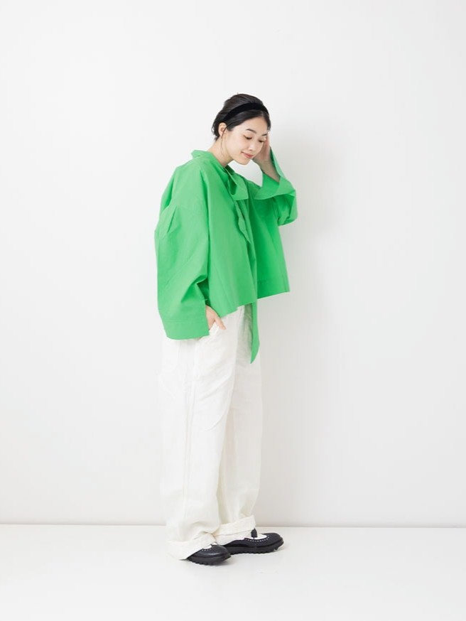 Veritecoeur Tie Collar Blouse