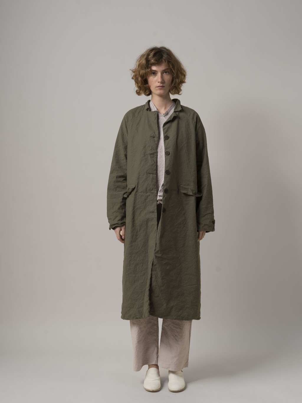 Aequamente Linen Coat