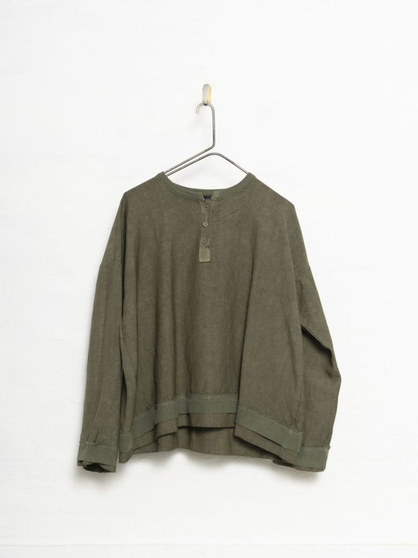 Aequamente Wool-Linen Blouse