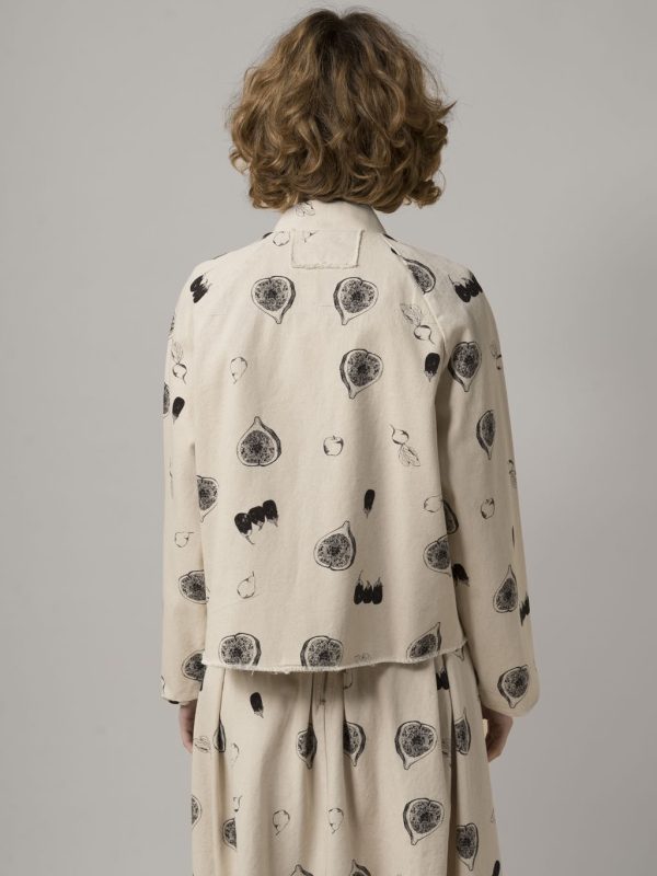 Aequamente Cotton Print Jacket - Image 4