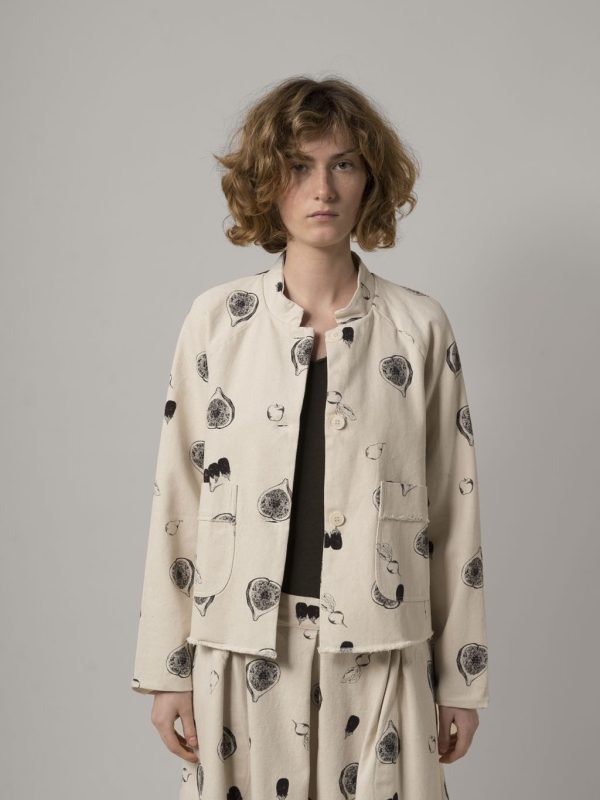 Aequamente Cotton Print Jacket