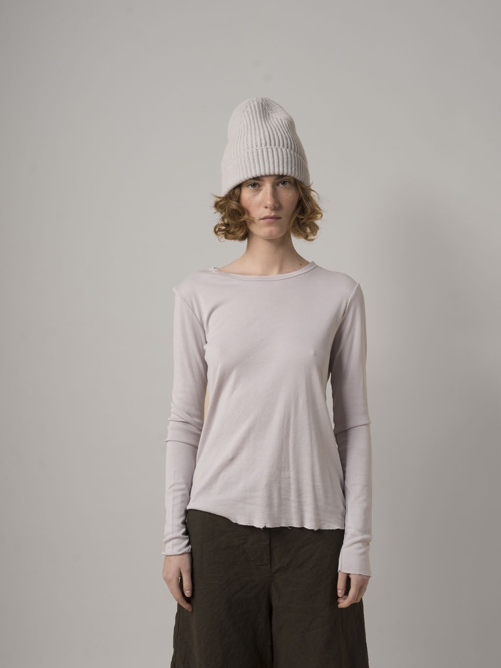 Aequamente Cotton Long Sleeve Top