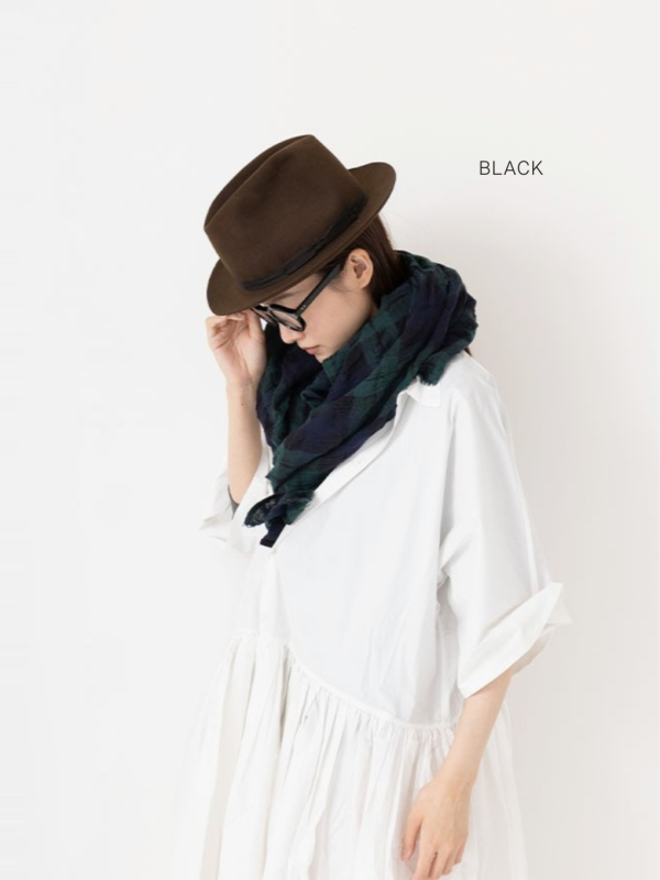Checked Gauze Stole - Image 7