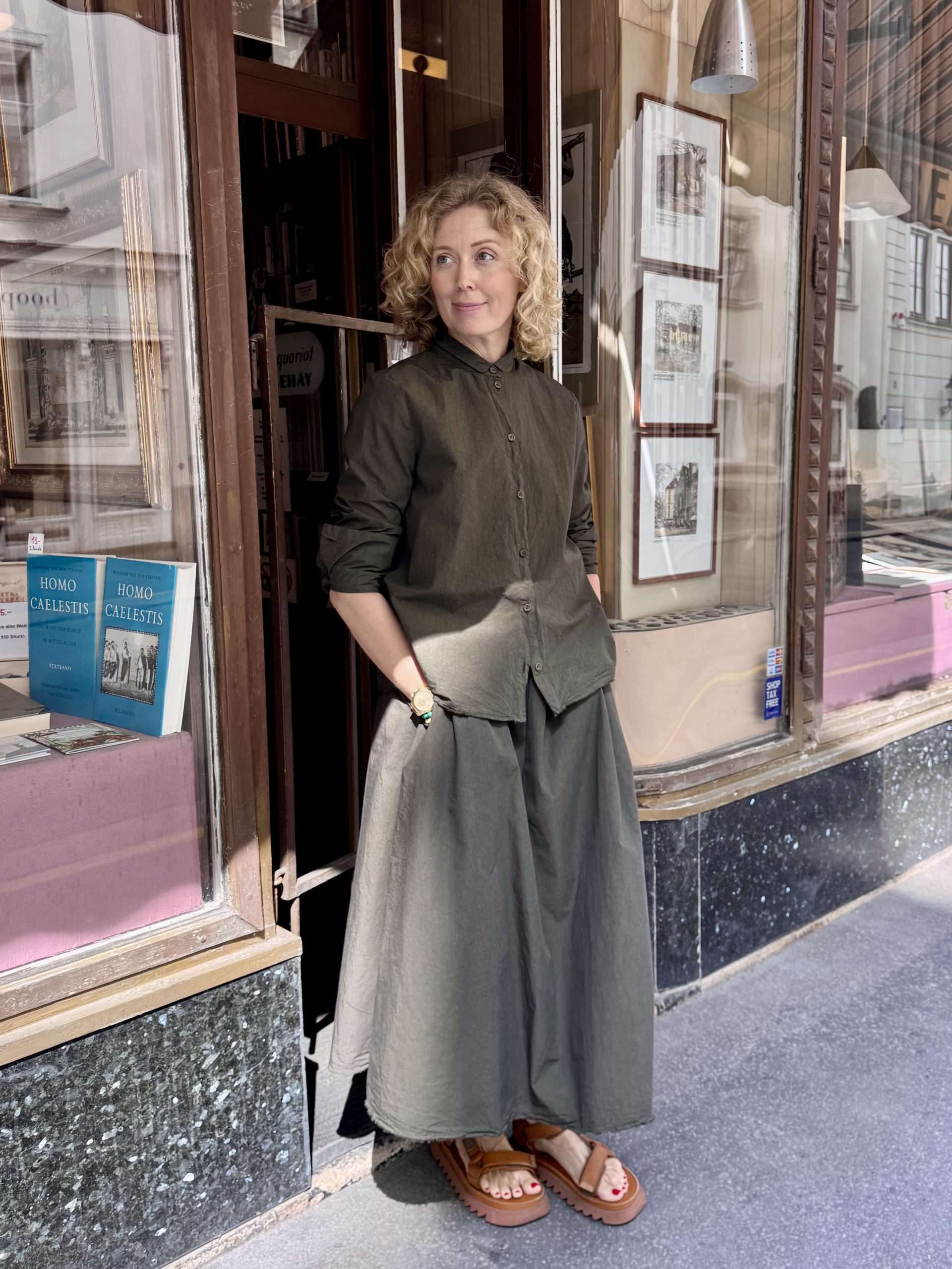Aequamente Foresta Cotton Skirt