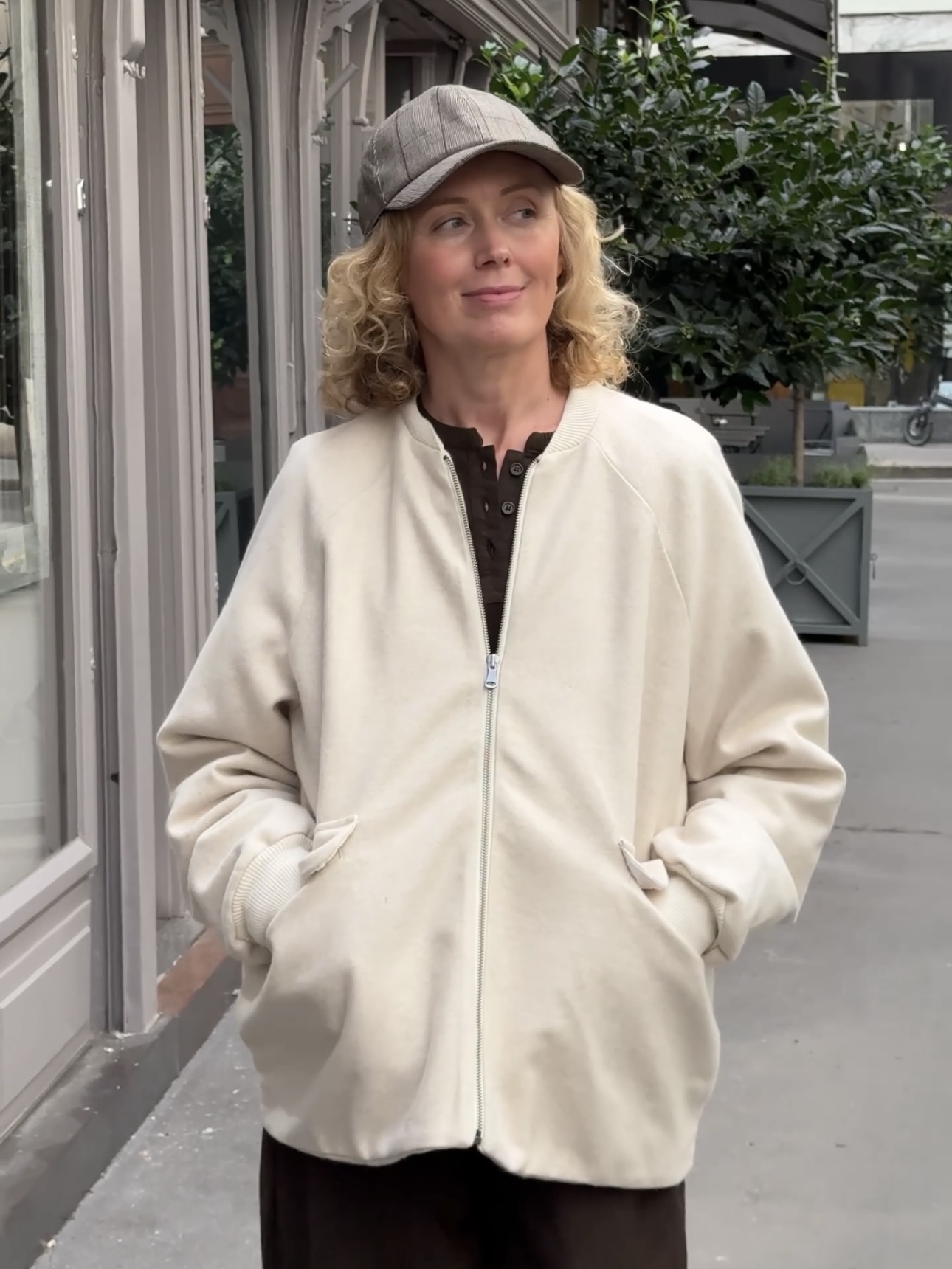 Aequamente Cashmere Bomber