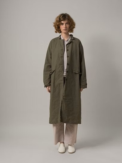 Aequamente Linen Coat
