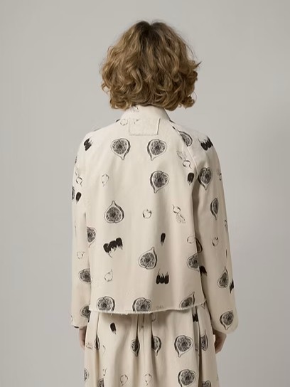Aequamente Cotton Print Jacket
