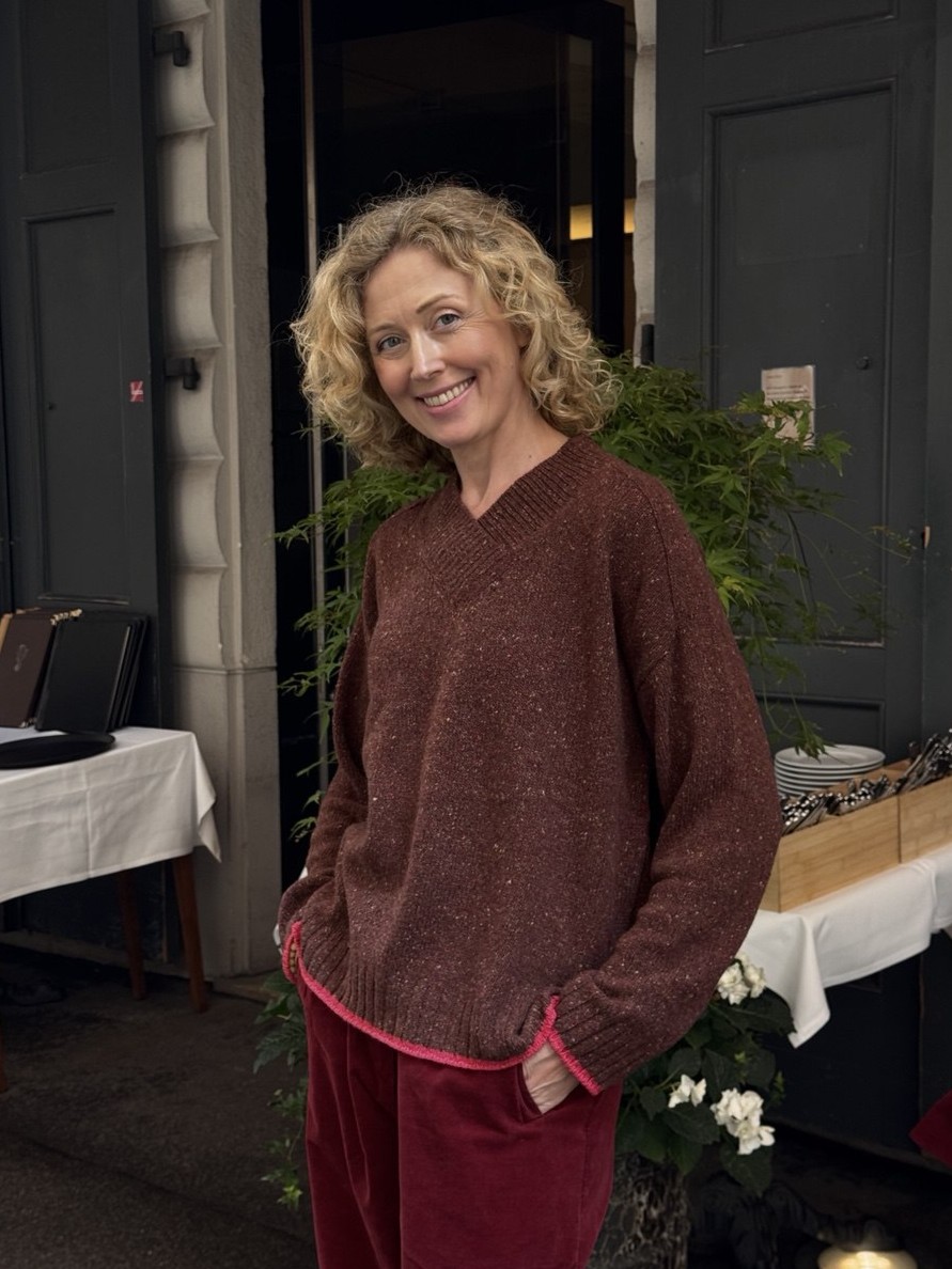 MJW. Cashmere V Neck Pullover