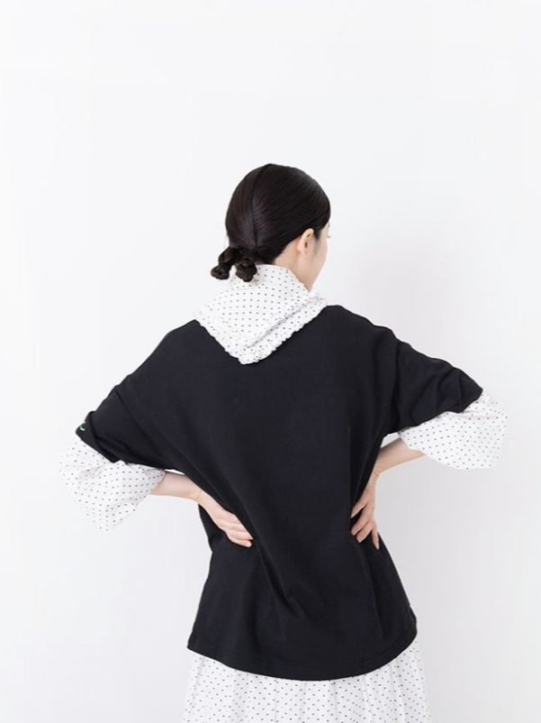 Dotted Frill Stole / Short