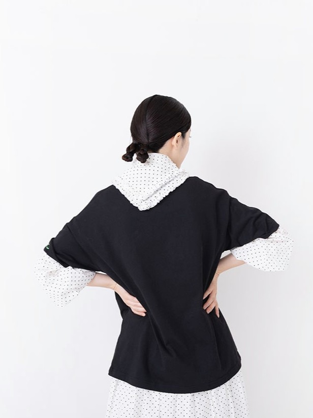 Dotted Frill Stole / Short