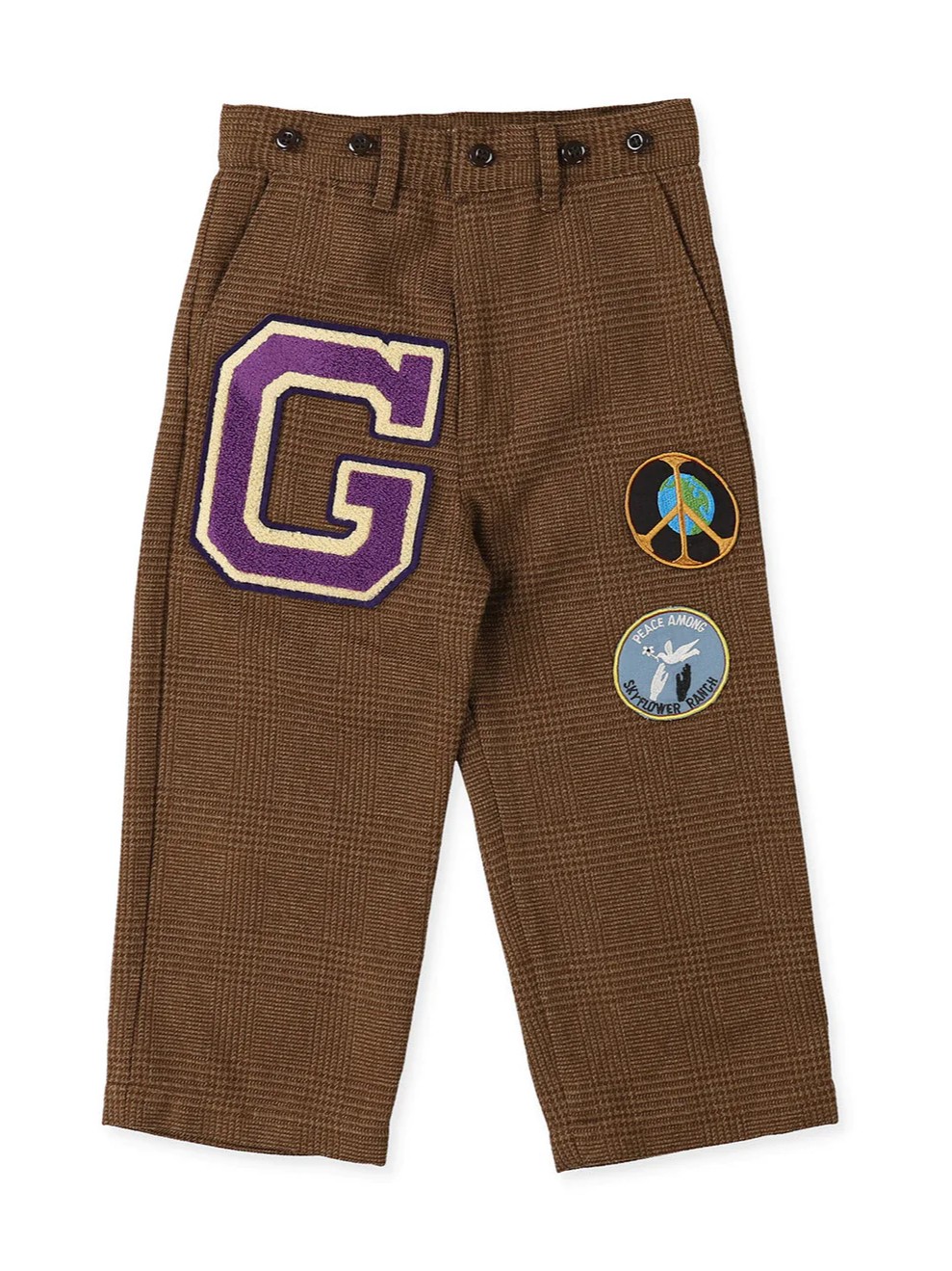 GTH KIDS Tweed Glencheck Overall