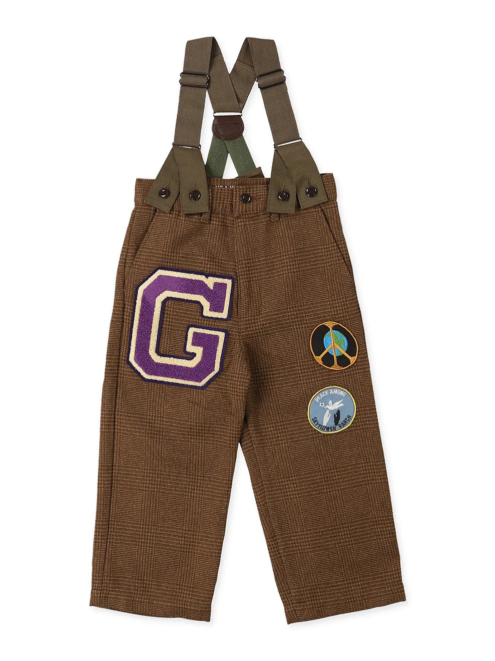 GTH KIDS Tweed Glencheck Overall