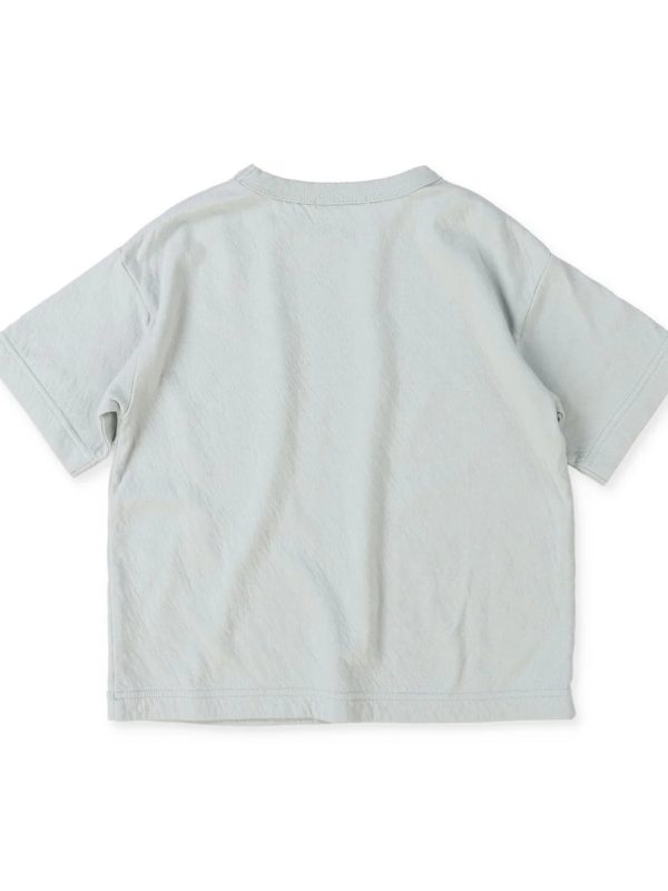Feather Knit Double Cloth Logo Tee - Image 5