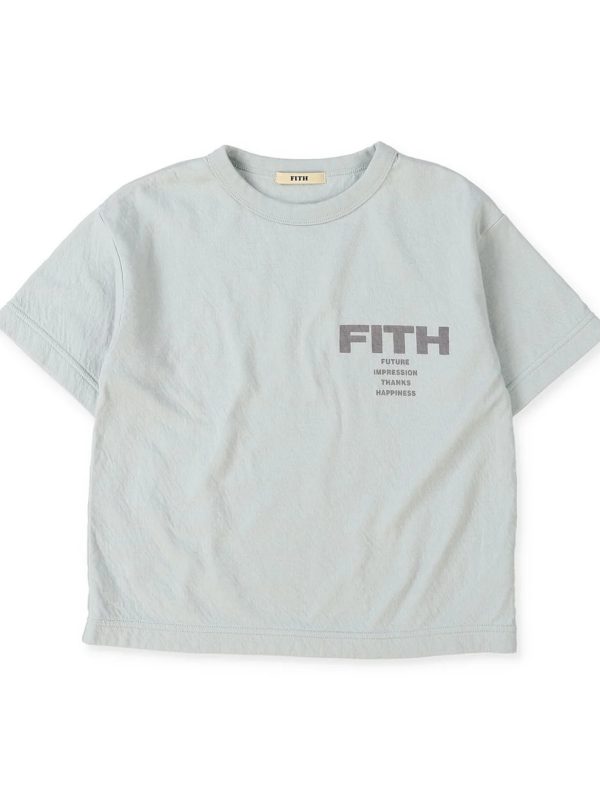 Feather Knit Double Cloth Logo Tee - Image 4