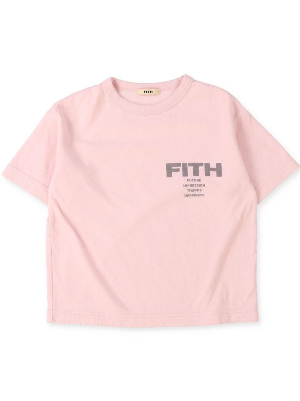 Feather Knit Double Cloth Logo Tee - Image 3