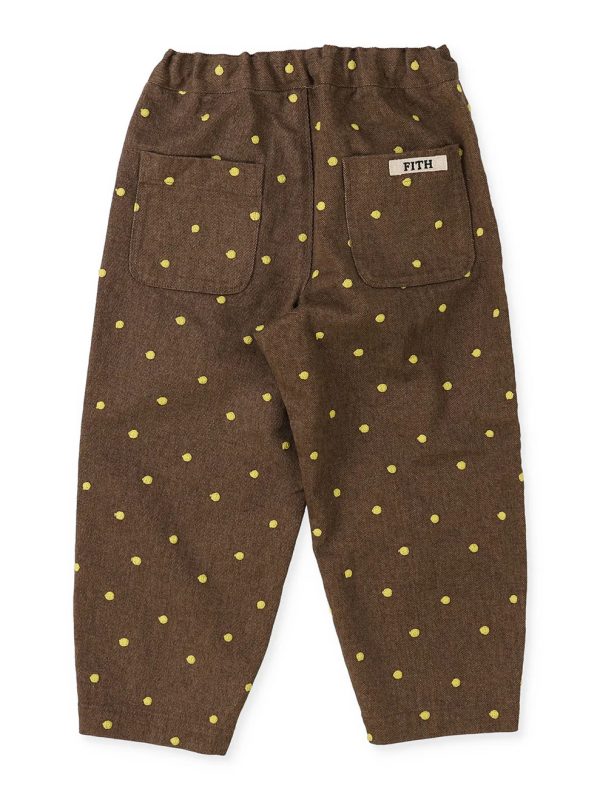 Embroidered Dot Pants - Image 4