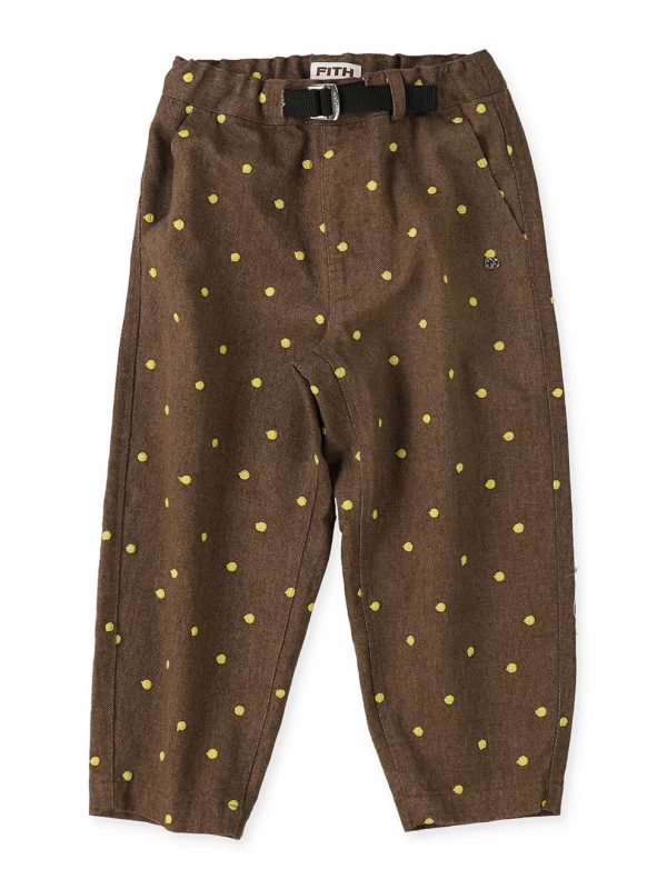 Embroidered Dot Pants - Image 3