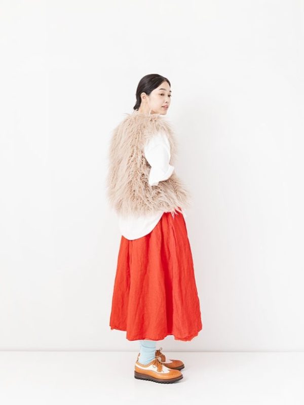 Linen Reversible Skirt
