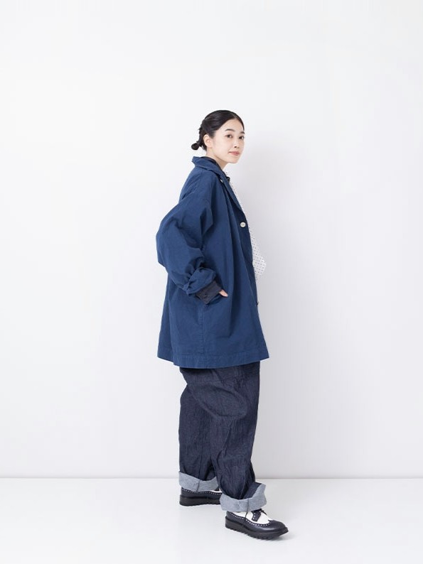 Garment Dyed Short Coat