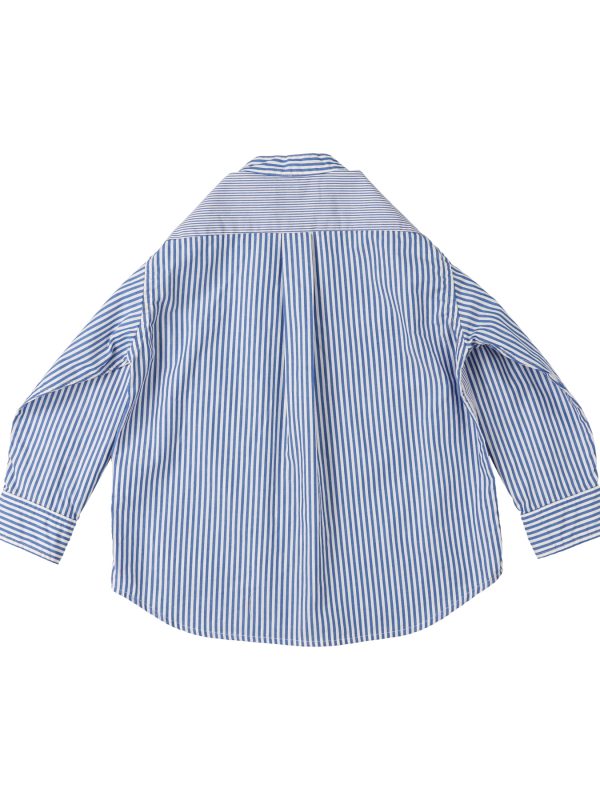 London Striped Broadcloth Scribble Shirt - Image 3