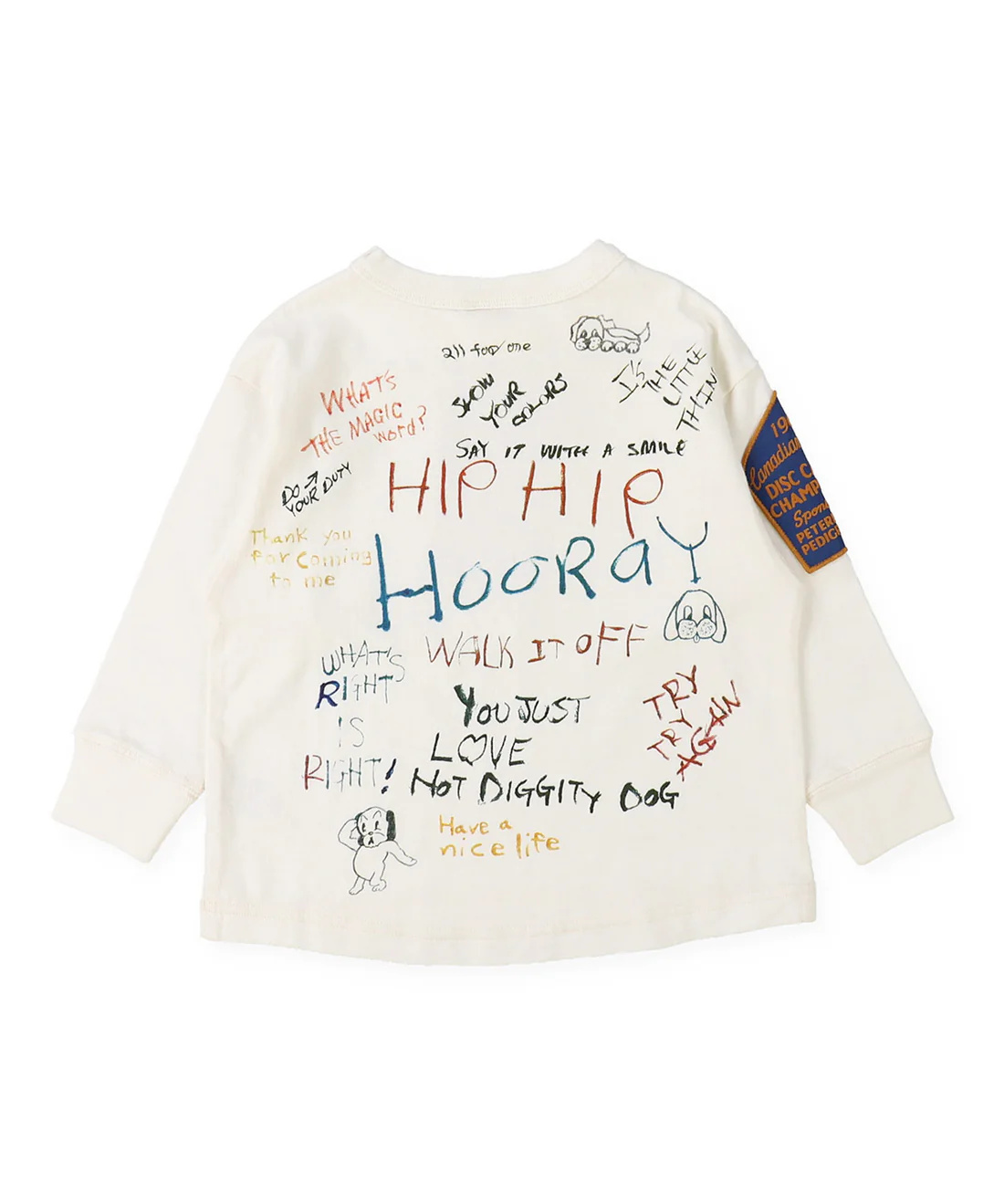 Scribble L/S Tee