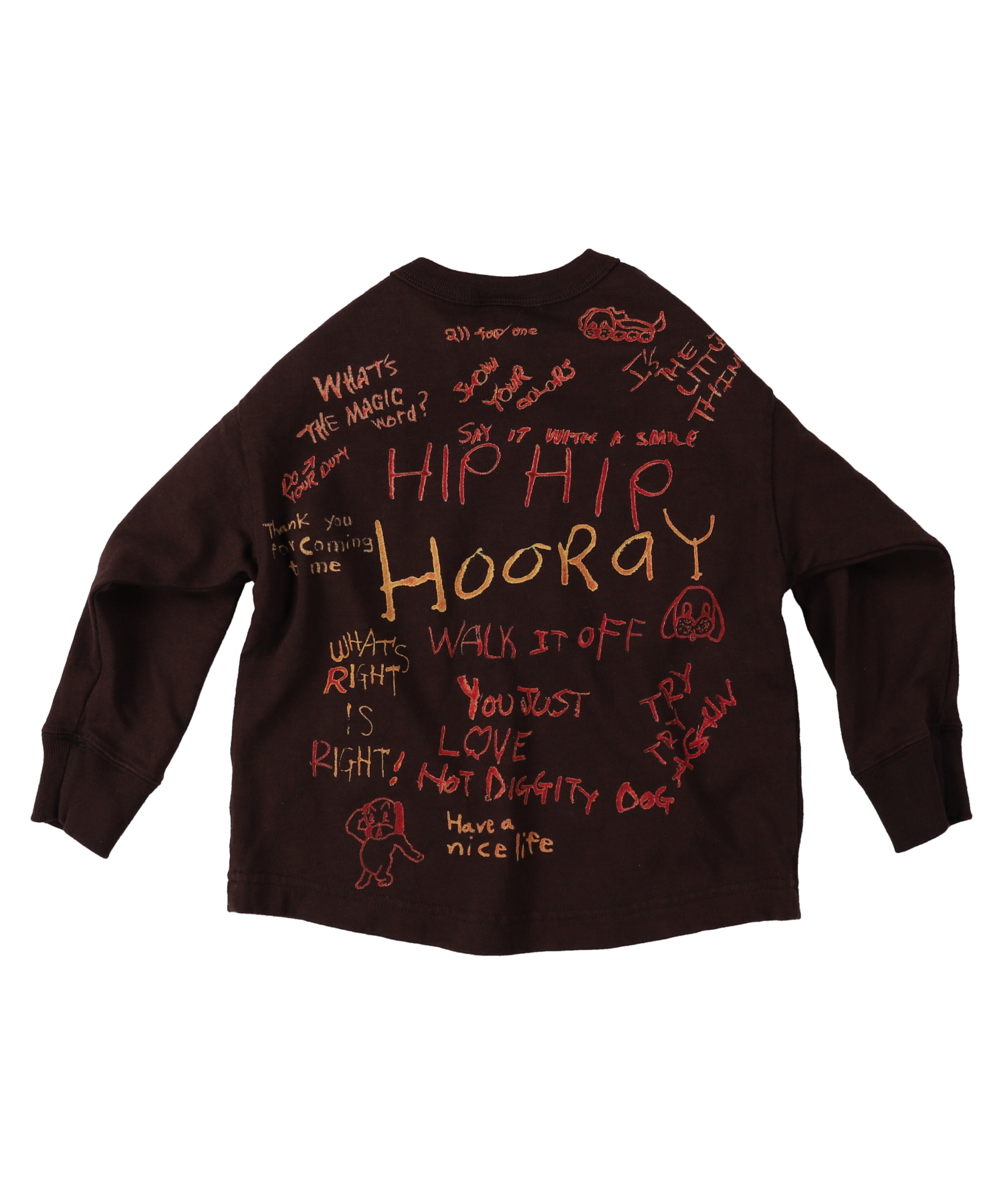 Scribble L/S Tee
