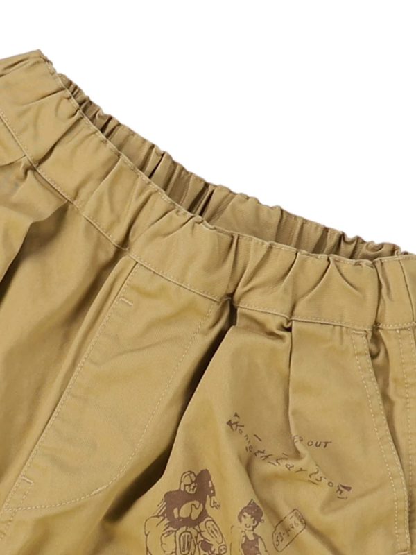 Compact Chino Gaucho Pants - Image 4