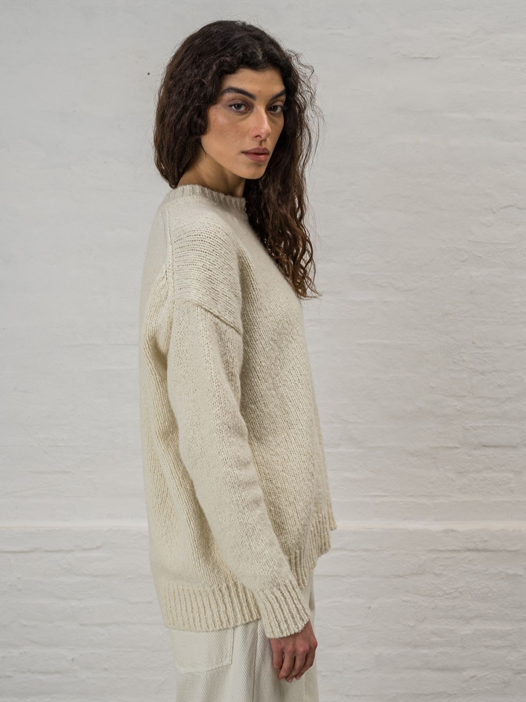 MJW Cashmere Round Neck Pullover