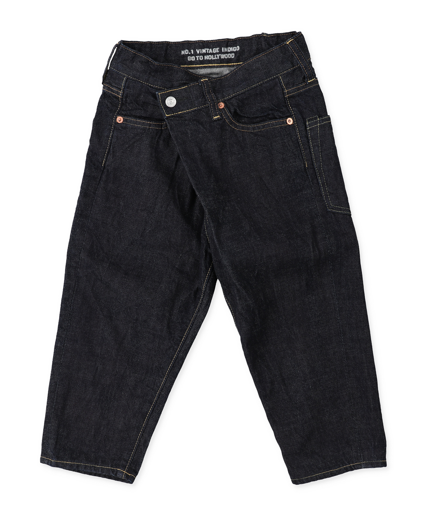 Denim Deformed Pants
