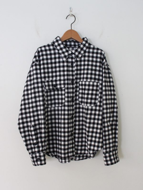 Flannel Check Cotton Shirt - Image 3