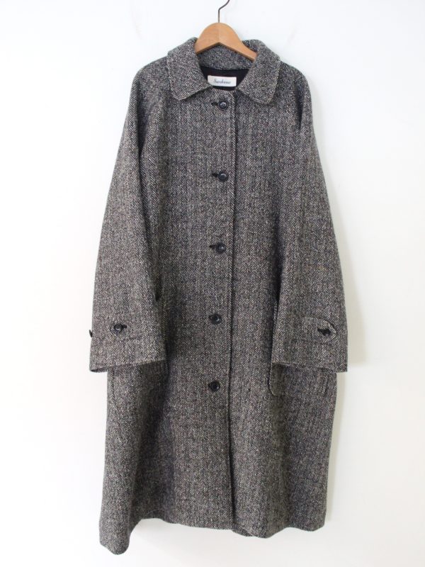 Lila Herringbone Coat