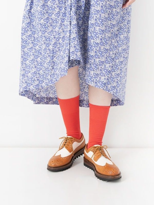 5 COLOR RIB SOCKS