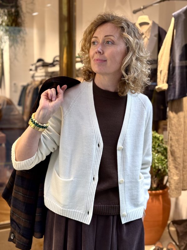 Extrafine Merino Wool Cardigan