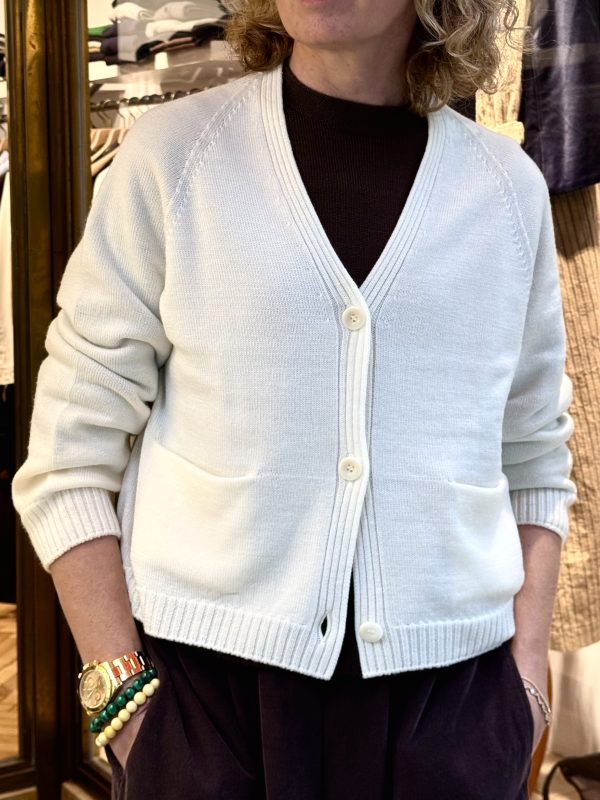 Extrafine Merino Wool Cardigan - Image 3