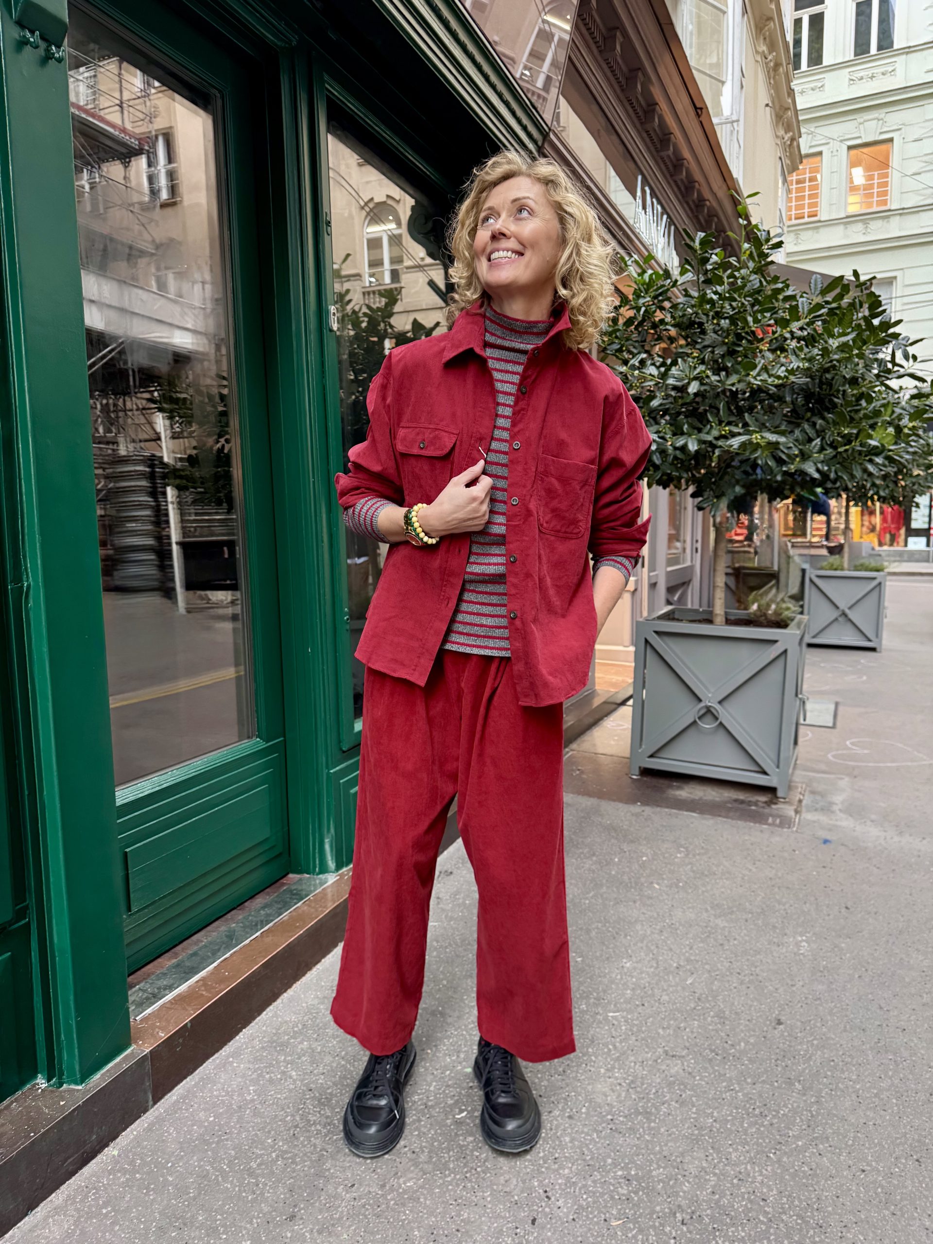 Fine Corduroy Cotton Pants