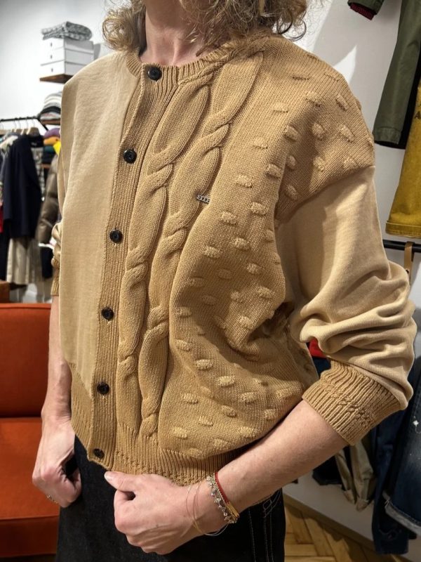 FITH Pile × Knit Cardigan