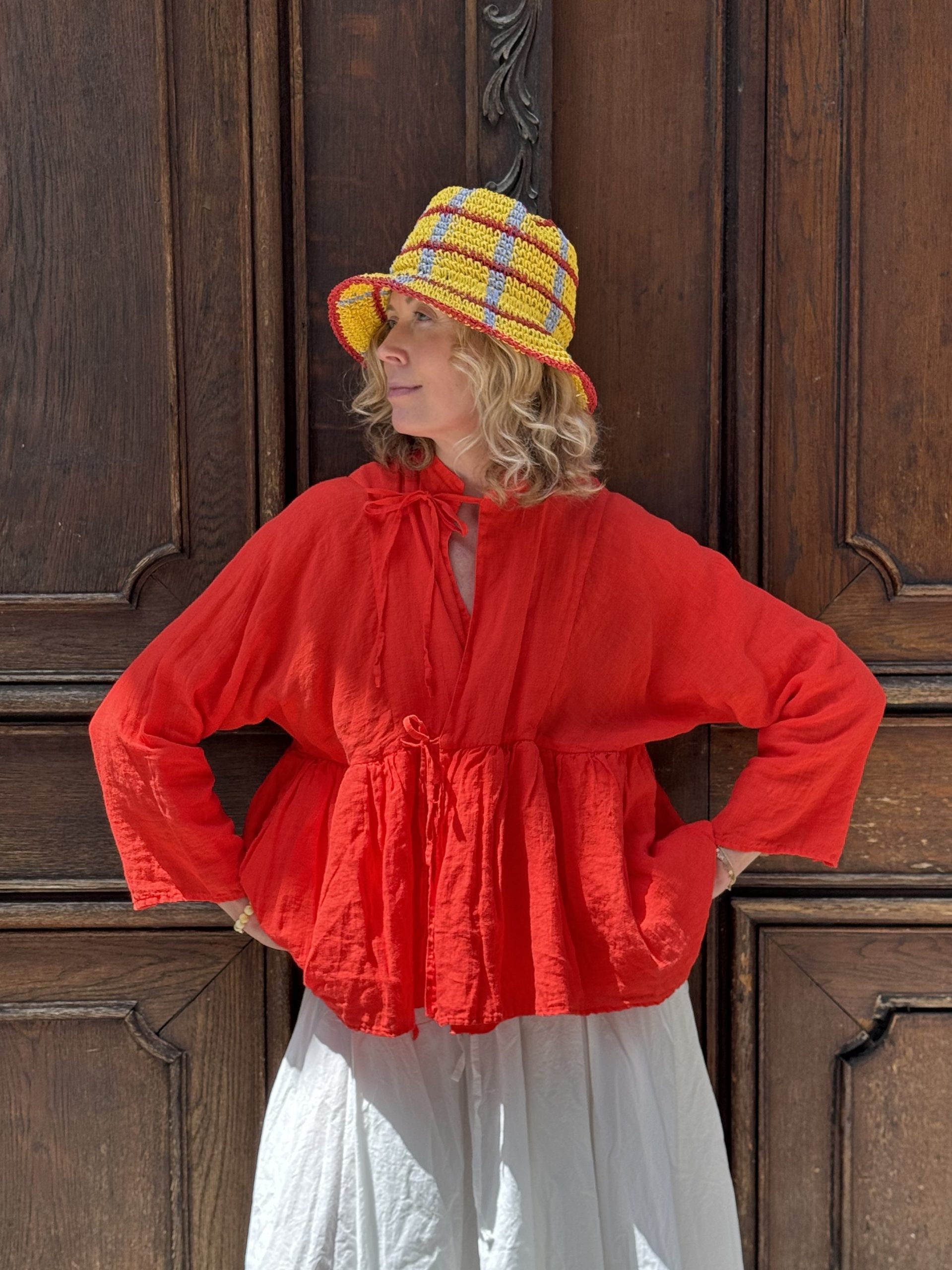 Linen Cache-Coeur Jacket