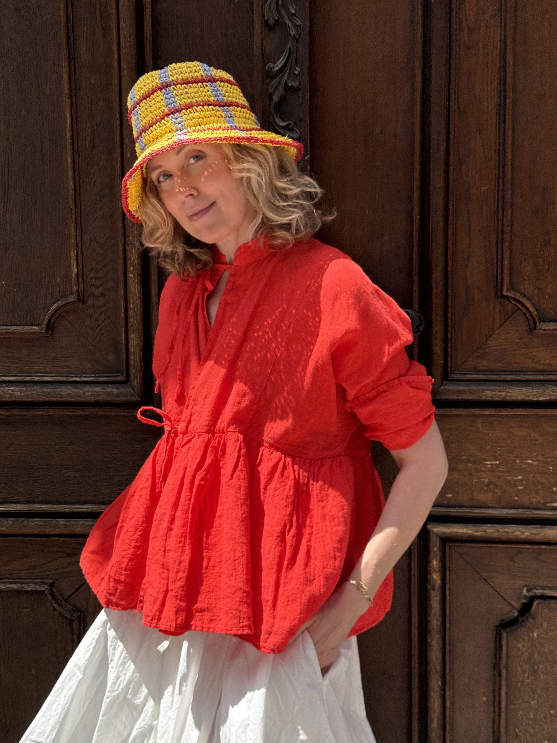 Linen Cache-Coeur Jacket