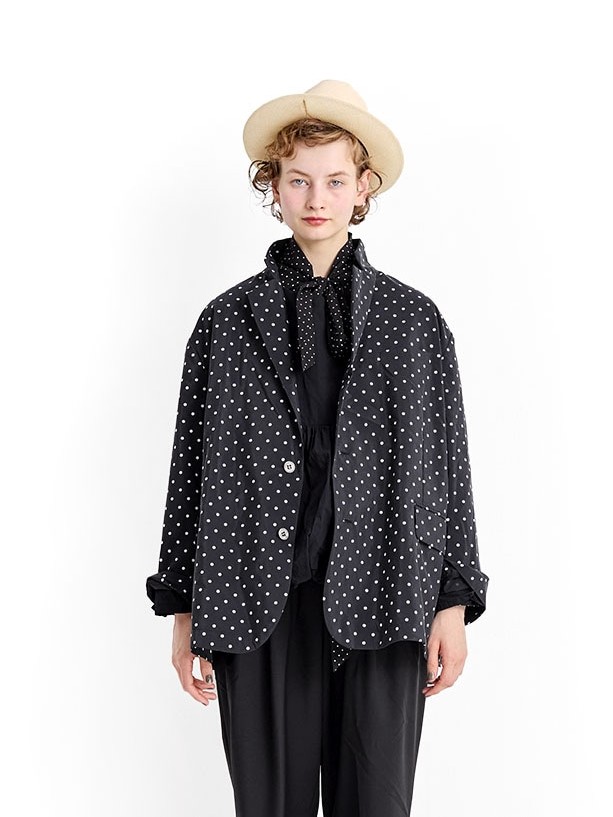 Silk Dot Jacket