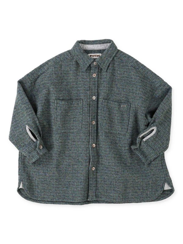 Tweed Cotton Melange Shirt