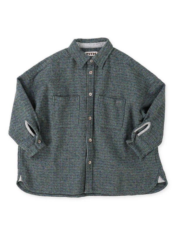 Tweed Cotton Melange Shirt