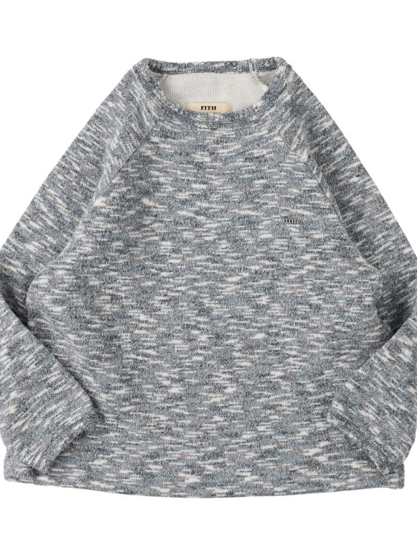 Double Cloth Mockneck Tee
